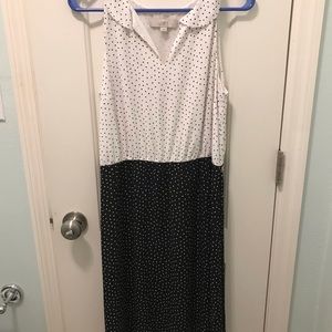 Loft polka dot dress